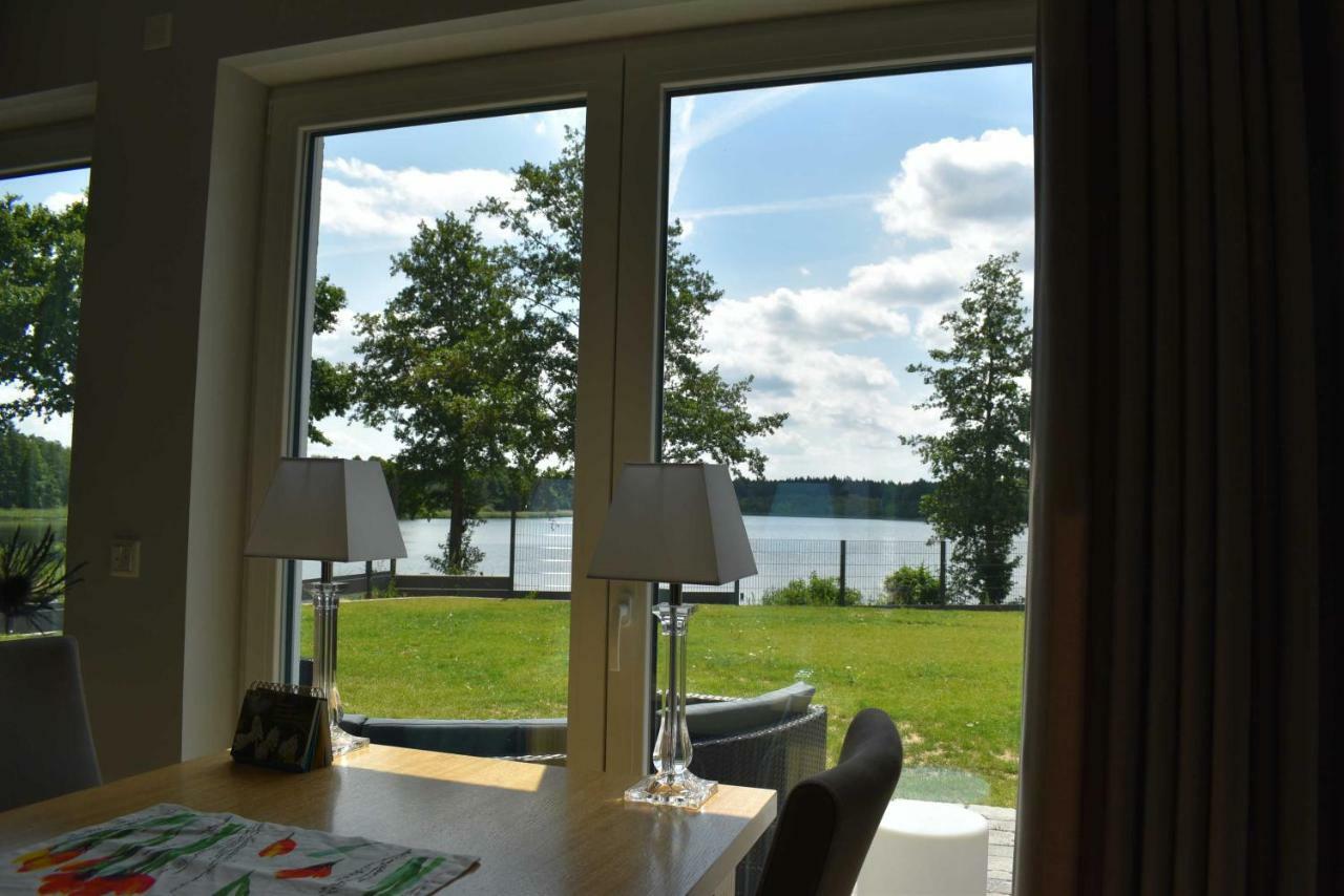 Luxus-See-Domizil Mit Sauna, Kamin Und Boot-130 Qm Fuer 6 Personen Krakow am See Eksteriør billede